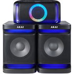 Akai Sistem Audio Akai 2.1, Dual Speaker System MX5, 200 W, Bluetooth, USB, Akai