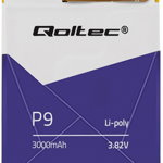 Baterie telefon interna Qoltec 3000 mAh pentru Huawei P9, 5.2 inch