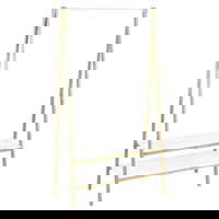 Suport pentru haine alb/natural din bambus Finja – Wenko, Wenko