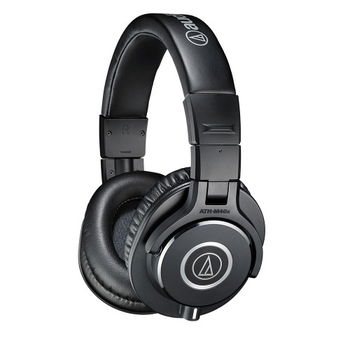 Casti audio tip Dj Audio-Technica ATH-M40x, Negru, Audio-Technica