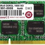 Memorie Laptop Transcend JetRam MAC DDR3L, 1x8GB, 1600MHz, 1.35V