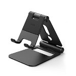 Suport Ringke Super Folding Stand pentru smartphone, tablete, Nintendo Switch, Negru, 1