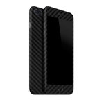 Set Folii Skin Acoperire 360 Compatibile cu Apple iPhone 8 Plus - ApcGsm Wraps Carbon Black