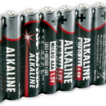 Roșu baterie alcalină, 8 bucati, AAA, 1.5V (5015360), Ansmann
