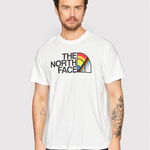 The North Face Tricou Pride NF0A5J9H Alb Regular Fit