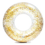 Colac inot Transparent Glitter Tube, 119 cm, glitter auriu, Intex