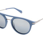 Ochelari de soare barbati Polaroid Matte Blue/Mirrored Grey Polarized PLD2061/S/FLL/1A/TRAG/CE3