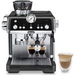 Espressor manual DeLonghi Specialista Prestigio EC 9355.BM 1450W 19 bari 2l Tehnologie SensorGrinding Preinfuzie Dinamică Controlul Temperaturii System My Latte Art Funcție My Meni