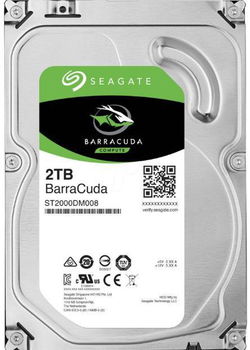 HDD Desktop Seagate BarraCuda, 2TB, SATA III 600, 256 MB, Seagate