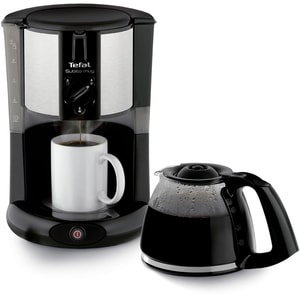 Cafetiera Tefal Subito Mug CM290838 1.25 l Negru-Inox