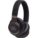 Casti Over-Ear JBL LIVE650BTNC Noise Cancelling JBL Signature Sound Voice Assistant Bluetooth Wireless TalkThru Technology negru