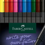 Liner 0.4mm, 10culori/set, Grip Faber-Castell, Faber-Castell