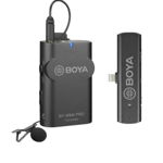 Sistem wireless Boya BY-WM4 PRO-K3 cu Microfon lavaliera Transmitator si Receiver pentru iOS, Boya