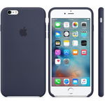 Capac Protectie Spate Apple Din Silicon Pentru Iphone 6s Plus - Bleumarin, Apple