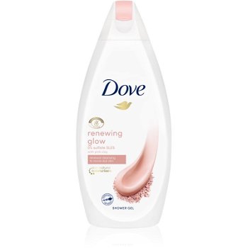 Dove Renewing Glow Pink Clay gel de dus hranitor 500 ml, Dove