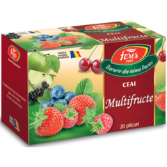 Ceai multifructe, 20 plicuri, Fares, FARES