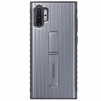 Carcasa Protective Stand pentru SAMSUNG Galaxy Note 10 Plus, EF-RN975CSEGWW, silver