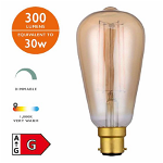 Sursa de iluminat (Pack of 5) LED Rustika Light Bulb (Lamp) B22 4W 300LM, dar lighting group