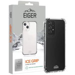 Husa Eiger Ice Grip compatibila cu Samsung Galaxy A73 5G Clear, Eiger
