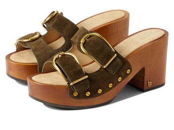 Incaltaminte Femei Veronica Beard Halifax Clog Olive, Veronica Beard