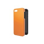Carcasa iPhone 5/5S portocaliu metalizat LEITZ Complete WOW, LEITZ
