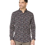 Imbracaminte Barbati Johnston Murphy XC4 Woven Martini Print Shirt BlackMulti