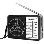 Radio portabil 4 benzi FMMWSW1SW2 1W 4 Ohmi antena Leotec lt609