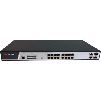Switch Hikvision DS-3E2318P L2 Full managed 16 100M PoE port 0la_81586