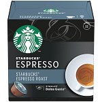 Capsule cafea Starbucks Espresso Roast by Nescafé Dolce Gusto, prajire intensa, 12 capsule, 66g, Starbucks