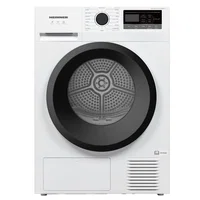 Uscator de rufe Heinner HHPD-M7N13PBKE++, Pompa de caldura, 7 kg, 16 programe, Clasa E, Display LED, Functie anti-sifonare, Lumina cuva, Indicator curatare filtru scame, Indicator rezervor colectare apa plin, Blocare acces copii, Alb