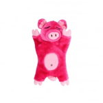 ALL FOR PAWS Snoring Cuddler Pig, jucărie de pluș pisici, pluș, cu sunet, roz, 27 cm, ALL FOR PAWS