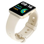 Ceas Smartwatch Xiaomi, Redmi Watch 2 Lite, Afisaj HD cu ecran tactil, Android/iOS, Ivory