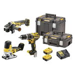 DeWALT - Set 5 scule 18 V DCD796, DCF887, DCS331, DCL050, DCS391, DCB184, 3x5.0Ah, incarcator, cutie TSTAK [DCK551P3T-QW]