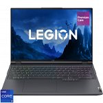 Laptop Gaming Lenovo Legion 5 Pro 16IAH7H, Intel Core i9-12900H, 16 inch WQXGA, 16GB RAM, 1TB SSD, nVidia RTX 3070 8GB, Windows 11 Home, Gri