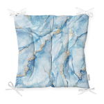 Pernă pentru scaun Minimalist Cushion Covers Marble Blue, 40 x 40 cm, Minimalist Cushion Covers