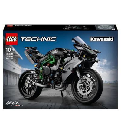 LEGO   Technic -  Motocicleta Kawasaki Ninja H2R  (42170), 643 piese
