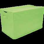 Cutie de depozitare textila pliabila, cu capac, 60 x 35 x 35 cm, culoare verde deschis, Moje Bambino