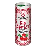 Suc de merisoare Bio Hollinger, 250 ml, Carbogazos