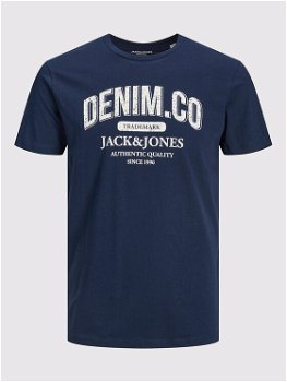 Jack&Jones Tricou Jeans 12210949 Negru Regular Fit, Jack&Jones