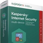 Antivirus Kaspersky Internet Security, 1 Dispozitiv, 1 An, Licenta de reinnoire, Retail