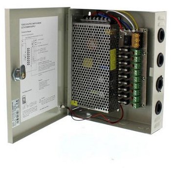 Sursa in comutatie WELL AC-DC cu cutie 120W 12V 10.0A 9canale