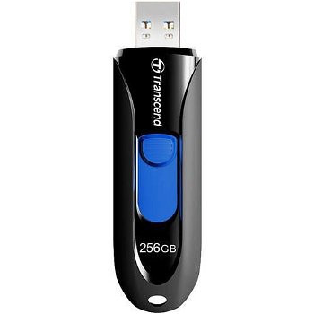 Memorie USB Transcend JetFlash 790 TS512GJF790K, 512GB, USB 3.1, Negru/albastru, Transcend
