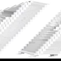 Carcasa Montech AIR 100 Lite, fara sursa, Alb, mesh, tempered glass