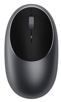 Satechi Aluminum M1 Bluetooth Wireless Mouse with Rechargeable Type-C Port - Compatible with Mac Mini, iMac Pro/iMac, MacBook Pro/Air, 2020/2018 iPad Pro, 2012 & Newer Mac Devices