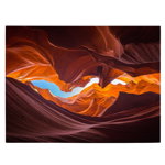 Tablou canvas Canionul Antilopei, Arizona, USA, rosu, portocaliu 1171 - Material produs:: Poster pe hartie FARA RAMA, Dimensiunea:: 80x120 cm, 