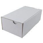 Cutie carton cu autoformare 130x90x35 alb, microondul E 360 g, FEFCO 0426, 