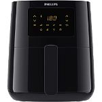 Friteuza fara ulei Philips Airfryer Essential Collection compact digital HD9252/70, capacitate 4.1 L, 1400 W, afisaj digital, 7 setari presetate, Negru, Philips