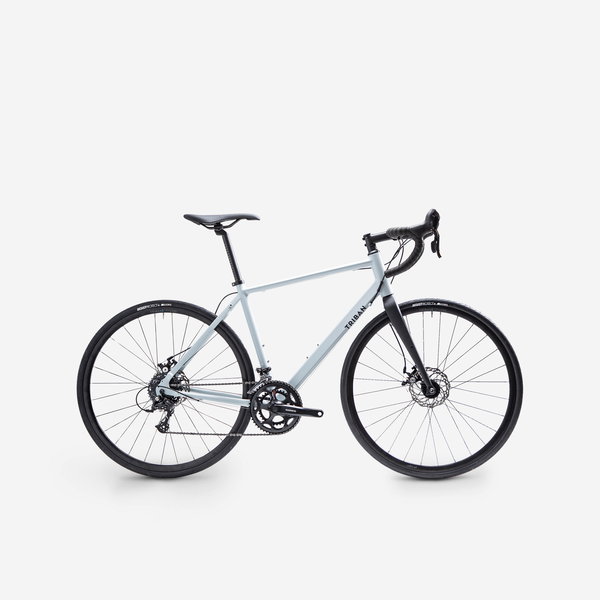 Bicicletă de șosea RC120 Disc Gri,