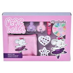 Set cadou produse cosmetice cu borseta Magic Ballet Nails & Case Martinelia 11968, Martinelia