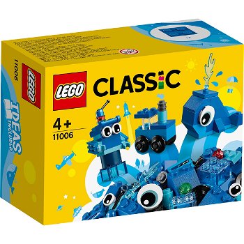 Lego Classic Caramizi Creative Albastre 11006 - LEGO, LEGO